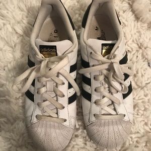 Adidas Superstars size 6.5